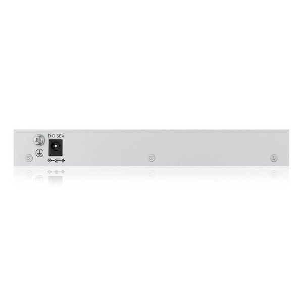 Zyxel GS1200-8HPV3 Managed L2 Gigabit Ethernet (10/100/1000) Power over Ethernet (PoE) Desktop Grijs (GS12008HPV3EU0101F)