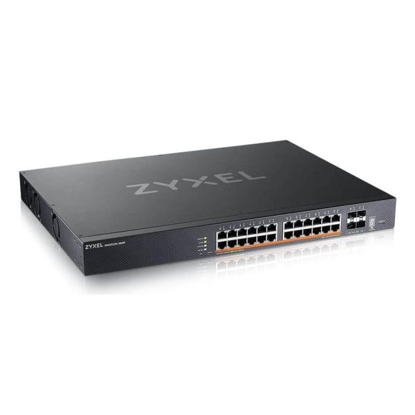 Zyxel XMG2230-28HP Managed L2/L3 2.5G Ethernet (100/1000/2500) Power over Ethernet (PoE) 1U Zwart (XMG223028HPZZ0101F)
