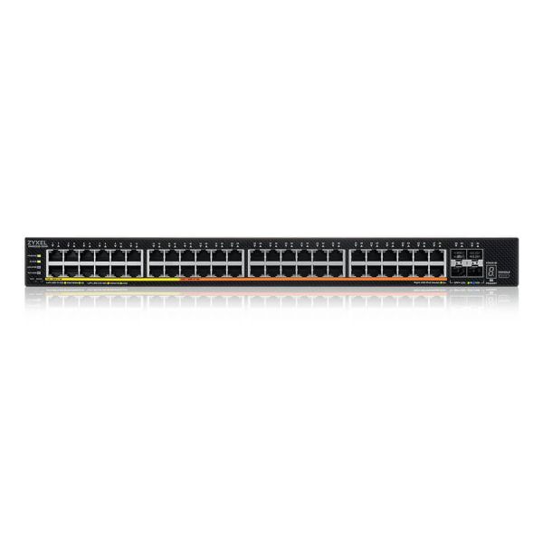 Zyxel XMG2230-52HP Managed L2/L3 2.5G Ethernet (100/1000/2500) Power over Ethernet (PoE) 1U Zwart (XMG223052HPZZ0101F) Zyxel XMG2230-52HP Managed L2/L3 2.5G Ethernet (100/1000/2500) Power over Ethernet (PoE) 1U Zwart (XMG223052HPZZ0101F)