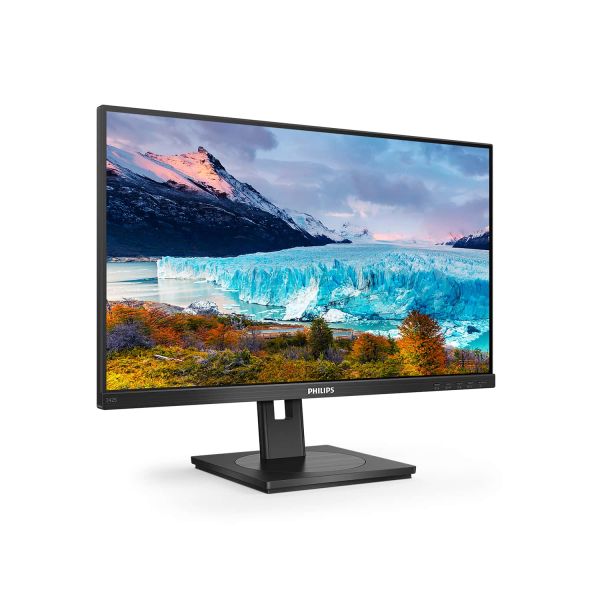 Philips S Line 242S1AE/00 LED display 60,5 cm (23.8") 1920 x 1080 Pixels Full HD Zwart (242S1AE/00)