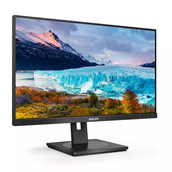 Philips S Line 242S1AE/00 computer monitor 60,5 cm (23.8") 1920 x 1080 Pixels Full HD LED Zwart (242S1AE/00) Philips S Line 242S1AE/00 computer monitor 60,5 cm (23.8") 1920 x 1080 Pixels Full HD LED Zwart (242S1AE/00)
