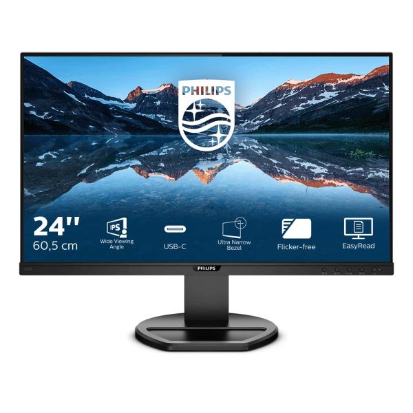 Philips B Line 243B9/00 computer monitor 60,5 cm (23.8") 1920 x 1080 Pixels Full HD LED Zwart (243B9/00)