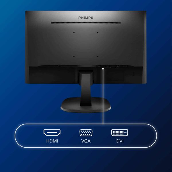 Philips V Line Full HD LCD-monitor 243V7QDAB/00 (243V7QDAB/00)