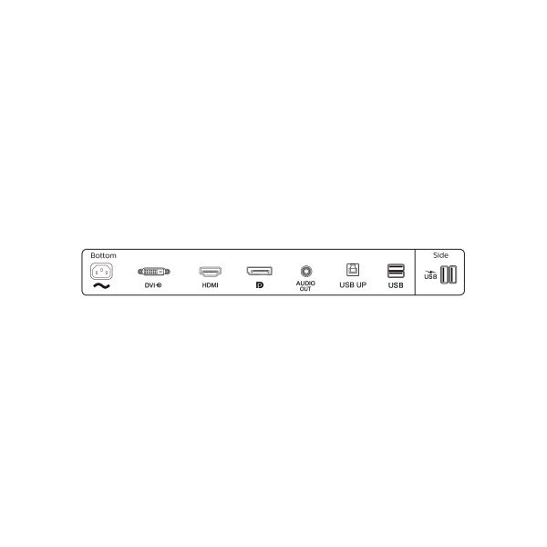 Philips B Line 245B1/00 LED display 60,5 cm (23.8") 2560 x 1440 Pixels Quad HD Zwart (245B1/00)