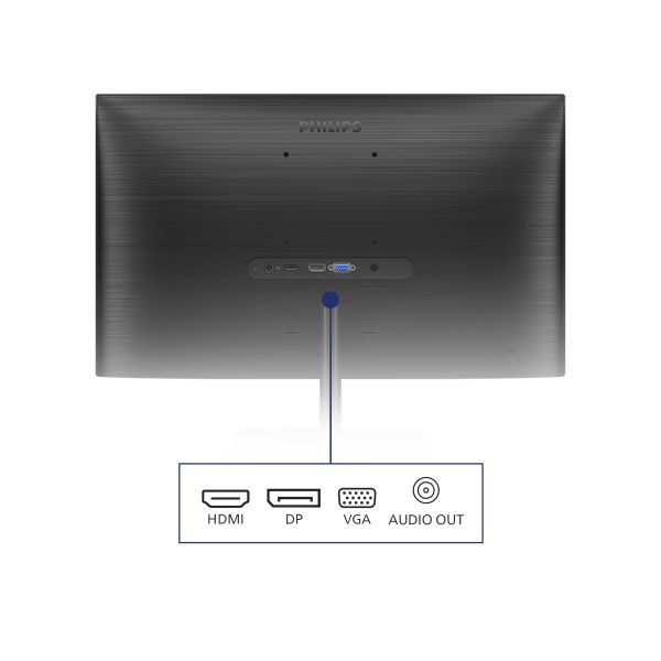 Philips E Line 245E1S/00 computer monitor 60,5 cm (23.8") 2560 x 1440 Pixels 2K Ultra HD LCD Zwart (245E1S/00)