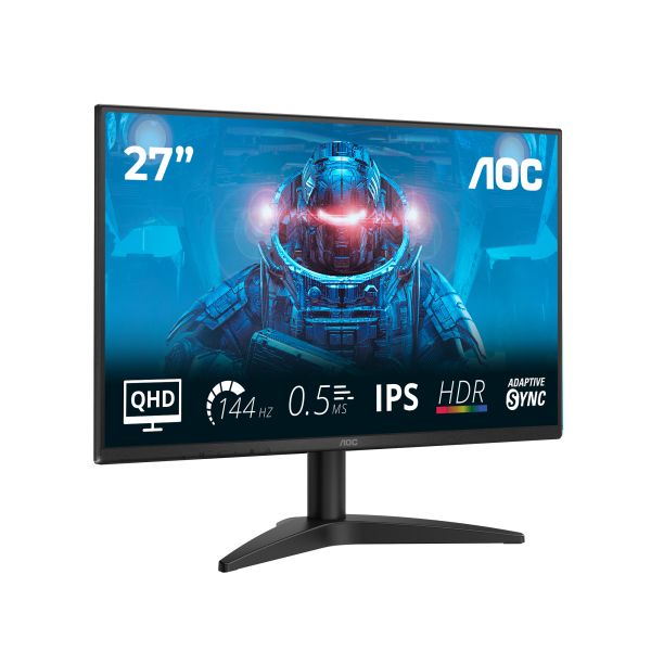 AOC B3 Q27B36X computer monitor 68,6 cm (27") 2560 x 1440 Pixels Quad HD LED Zwart (Q27B36X) AOC B3 Q27B36X computer monitor 68,6 cm (27") 2560 x 1440 Pixels Quad HD LED Zwart (Q27B36X)