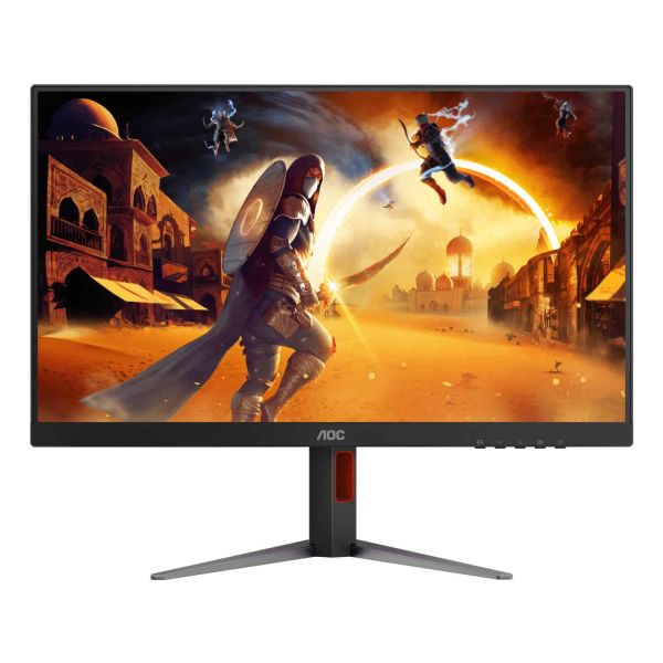 AOC G4 Q27G4ZD computer monitor 67,3 cm (26.5") 2560 x 1440 Pixels Quad HD QD-OLED Zwart, Rood (Q27G4ZD) AOC G4 Q27G4ZD computer monitor 67,3 cm (26.5") 2560 x 1440 Pixels Quad HD QD-OLED Zwart, Rood (Q27G4ZD)