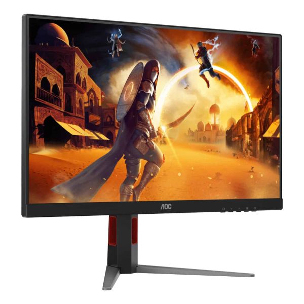 AOC G4 Q27G4ZD computer monitor 67,3 cm (26.5") 2560 x 1440 Pixels Quad HD QD-OLED Zwart, Rood (Q27G4ZD) AOC G4 Q27G4ZD computer monitor 67,3 cm (26.5") 2560 x 1440 Pixels Quad HD QD-OLED Zwart, Rood (Q27G4ZD)