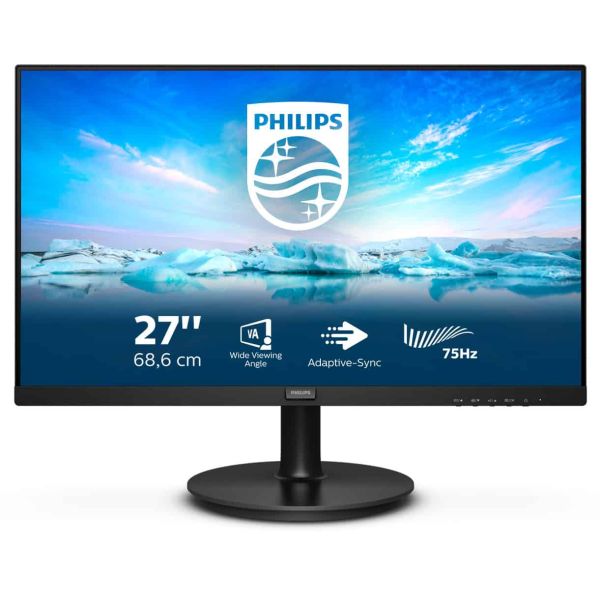 Philips V Line 272V8LA/00 computer monitor 68,6 cm (27") 1920 x 1080 Pixels Full HD LED Zwart (272V8LA/00)