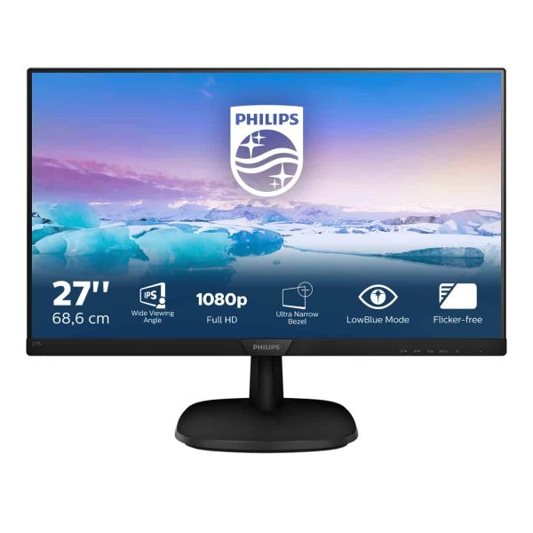 Philips V Line Full HD LCD-monitor 273V7QDSB/00 (273V7QDSB/00)