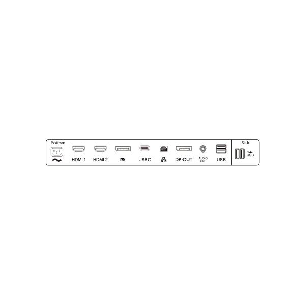 Philips 276B1/00 computer monitor 68,6 cm (27") 2560 x 1440 Pixels Full HD LED Zwart (276B1/00)
