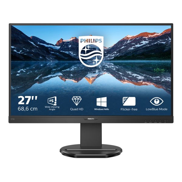 Philips B Line 276B9/00 computer monitor 68,6 cm (27") 2560 x 1440 Pixels Quad HD LED Zwart (276B9/00)