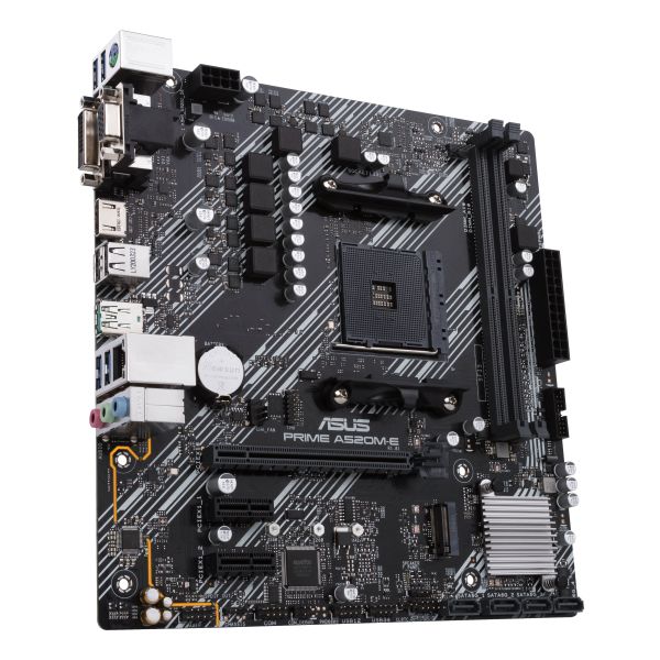 ASUS PRIME A520M-E/CSM AMD A520 Socket AM4 micro ATX (90MB1510-M0EAYC)
