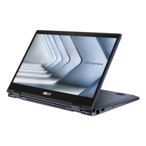 ASUS ExpertBook B3 Flip B3402FVA-EC2462XA Intel Core 5 120U Hybride (2-in-1) 35,6 cm (14") Touchscreen Full HD 16 GB DDR4-SDRAM 256 GB SSD Wi-Fi 6E (802.11ax) Windows 11 Pro Education US International Zwart (90NX07N1-M02NZ0)
