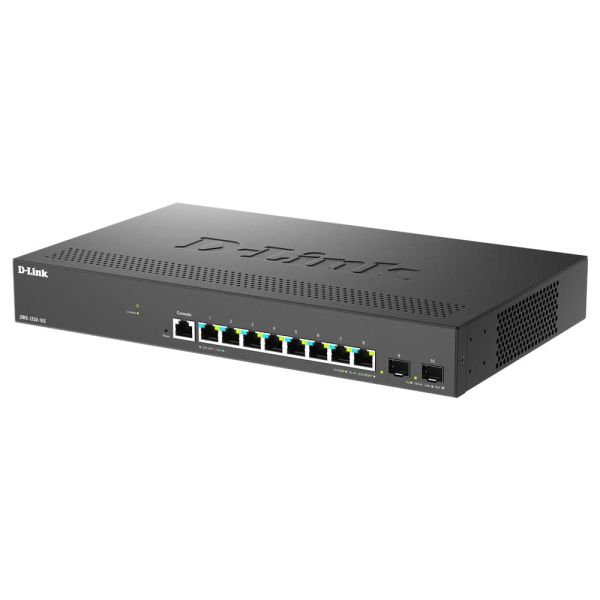 D-Link DMS-1250-10S/E netwerk-switch Managed 2.5G Ethernet (100/1000/2500) Zwart (DMS-1250-10S/E)