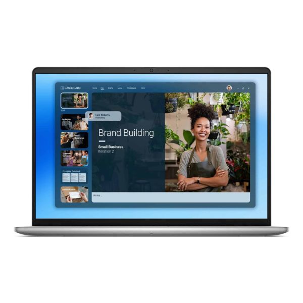 DELL EMCDC16251 Intel Core 7 150U Laptop 40,6 cm (16") Full HD+ 16 GB DDR5-SDRAM 512 GB SSD Wi-Fi 6E (802.11ax) Windows 11 Pro Platina, Zilver (DC16251_RPLU-R_005)
