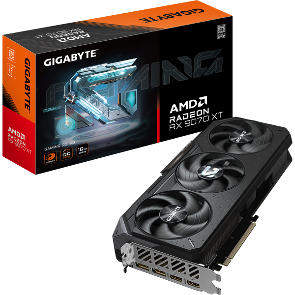 Gigabyte Radeon RX 9070 XT GAMING 16G - Graphics cards (9VR907XTG-00-G10)
