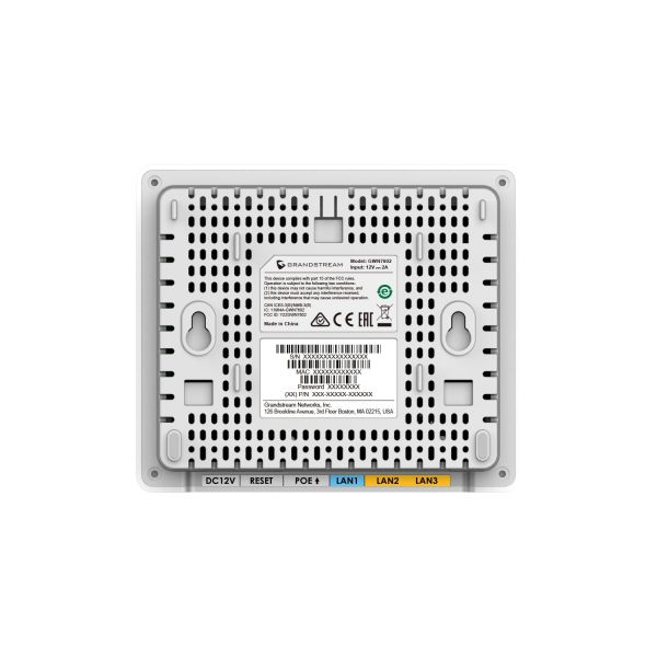 Grandstream Networks GWN7604 Wi-Fi 6 access point with integrated PoE switch - Access point - WLAN (GWN7604)