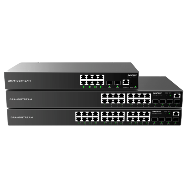 Grandstream Networks GWN7811P Layer-3 Managed Switch 8-Port PoE - Switch - 8-Port (GWN7811P)