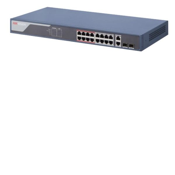 HIKVISION DS-3E1318P-SI 16+2 Port Gigabit Smart Managed PoE Switch (DS-3E1318P-SI) (DS-3E1318P-SI)