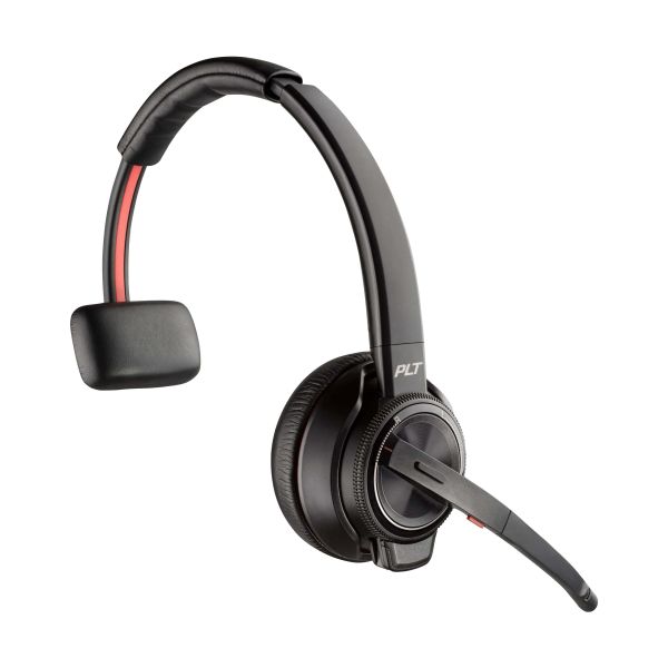 HP Poly Poly Savi 8210 UC - Microsoft - Headset - On-Ear - DECT 6.0 - kabellos - Zertifiziert für Microsoft Teams (209212-02) (209212-02)