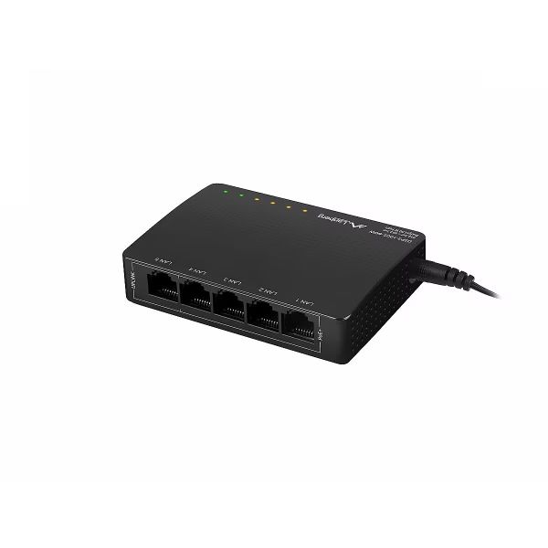 Lanberg DSP3-1005 - switch - 5 porte - (DSP3-1005-60W)