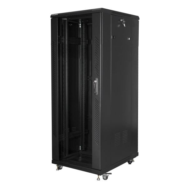 LANBERG 19 32U 600x800 freist. LCD perfor.Tür (FlatPack) sw (Speditionsversand) (FF01-6832-23BL)