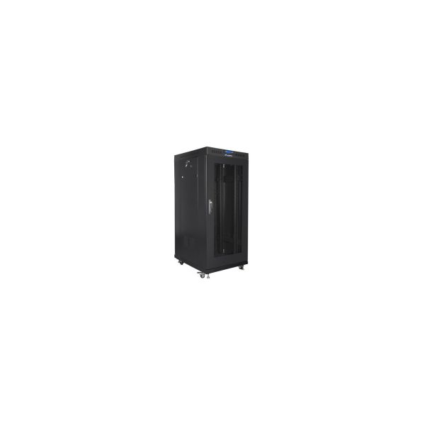 Lanberg Installation RACK 19 15U 800X1000 black LCD perforated door( FLAT PACK) (FF01-8015-23BL)