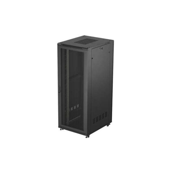 LANBERG 19 42U 800x1000 freist. LCD perf.Tür(FlatPack)V2 sw (Speditionsversand) (FF01-8042-23BL)