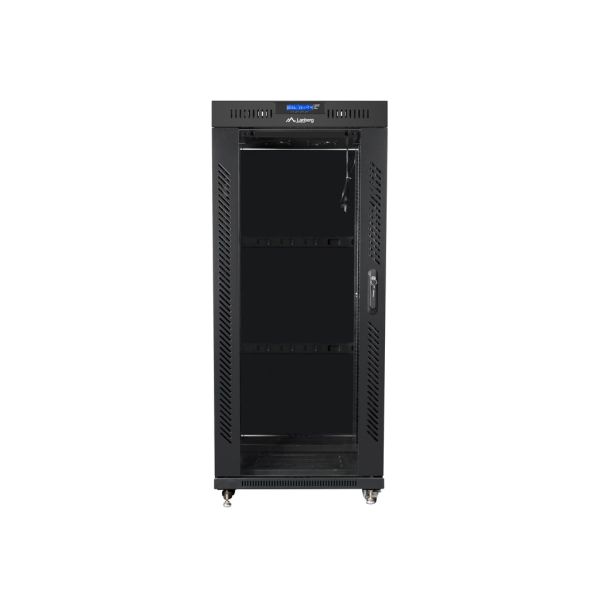 Lanberg 19" 800x1200 Rack Schrank met Glasteur (FF01-8227-12BL)