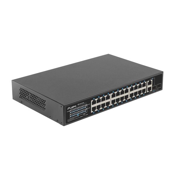 Lanberg RSFE-24P-2C-360 24-poort Managed Switch (RSFE-24P-2C-360)