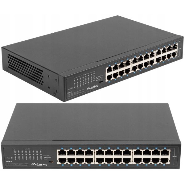 Lanberg RSGE-24 24-Port Gigabit Ethernet Switch (RSGE-24)