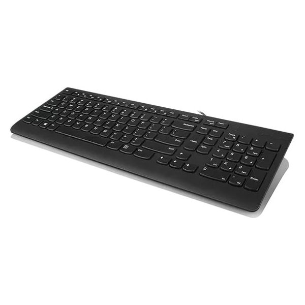 Lenovo 300 toetsenbord Universeel USB QWERTY Amerikaans Engels Zwart (GX30M39655)