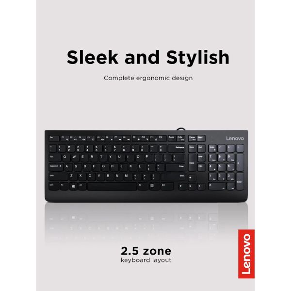Lenovo Accessories 300 USB Keyboard (GX30M39655)