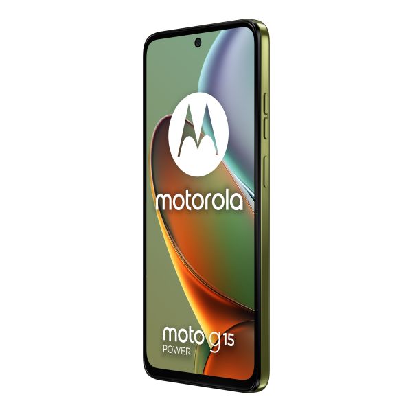 Motorola moto g15 power 17,1 cm (6.72") Dual SIM Android 15 4G USB Type-C 8 GB 256 GB 6000 mAh Groen (PB6G0004SE)