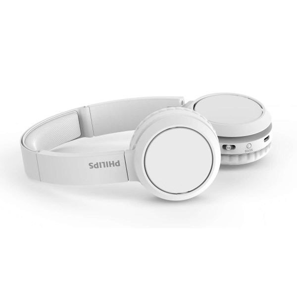 Philips 4000 series TAH4205WT/00 hoofdtelefoon/headset Draadloos Hoofdband Oproepen/muziek USB Type-C Bluetooth Wit (TAH4205WT/00)