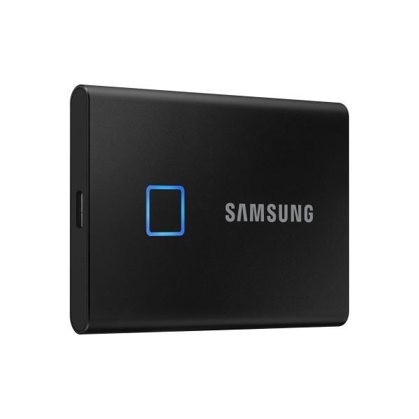 Samsung MU-PC1T0K, T7 Touch, 1000 GB, USB Type-C, 3.2 Gen 2 (3.1 Gen 2), 1050 MB/s, Wachtwoordbeveiliging, Zwart (MU-PC1T0K/WW)