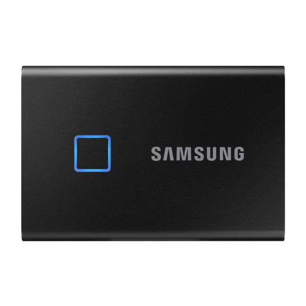Samsung MU-PC1T0K, T7 Touch, 1000 GB, USB Type-C, 3.2 Gen 2 (3.1 Gen 2), 1050 MB/s, Wachtwoordbeveiliging, Zwart (MU-PC1T0K/WW)