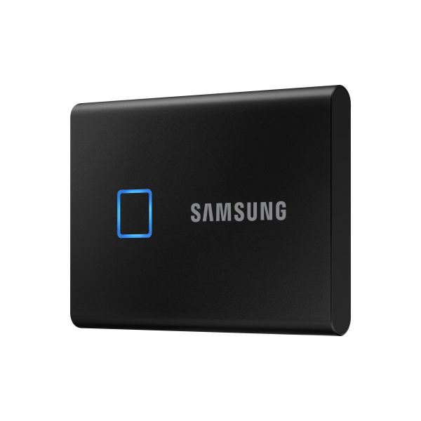 Samsung MU-PC1T0K, T7 Touch, 1000 GB, USB Type-C, 3.2 Gen 2 (3.1 Gen 2), 1050 MB/s, Wachtwoordbeveiliging, Zwart (MU-PC1T0K/WW)