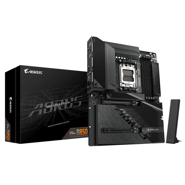 GIGABYTE B850 AORUS STEALTH AMD B850 Socket AM5 ATX (B850 A STEALTH)