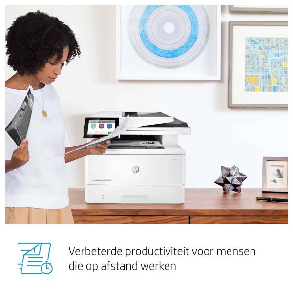 HP LaserJet Enterprise M430f Multifunction Zwart-wit Printer, Alleen Ethernet; Kopieerapparaat, scanner (3PZ55ABGJ)