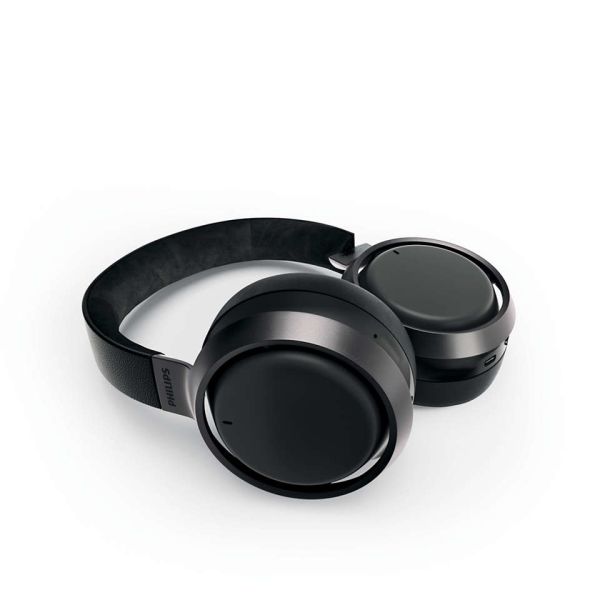 Philips Fidelio Headset Bedraad en draadloos Hoofdband Oproepen/muziek Bluetooth Zwart (L3/00)