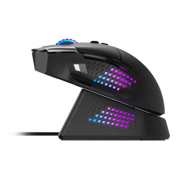 MSI S12-4301370-CLA muis Gamen Rechtshandig RF Wireless + Bluetooth + USB Type-A Optisch 26000 DPI (S12-4301370-CLA)