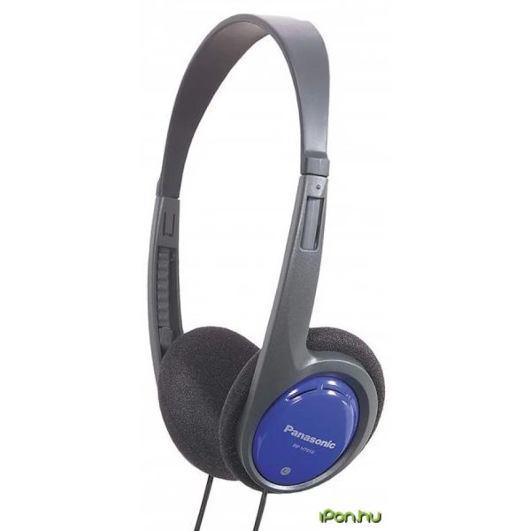 Panasonic RP-HT010E-A black/blue headphones 1.2 m cable ultra-light (RP-HT010E-A)