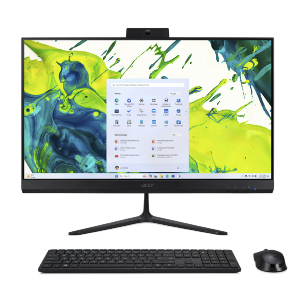 Acer 68.6cm (27inch) FHD 1920 x 1080 IPS 144Hz - Intel Core Ultra 7 265 -16GB DDR5 - 512GB PCIe NVMe SSD - Intel Graphics - Wind (DQ.R4HEH.002)