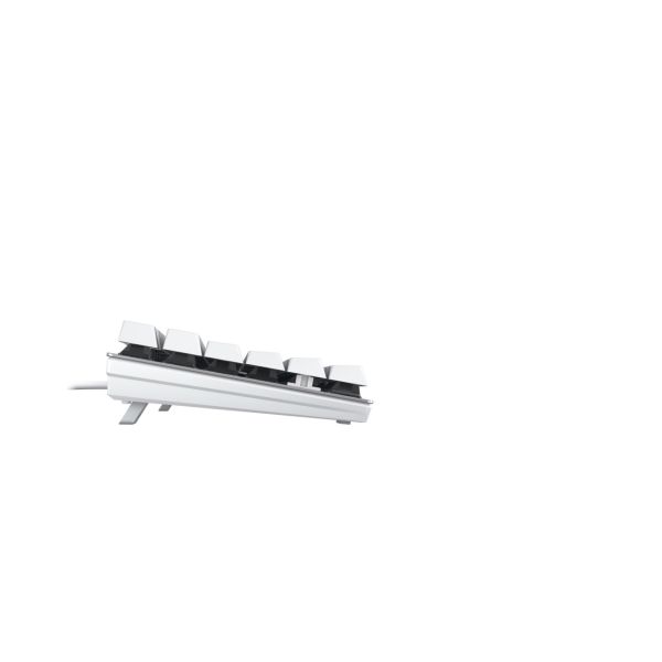 CHERRY KC 200 MX toetsenbord Universeel USB QWERTY Engels Zilver, Wit (G80-3950LIBUS-1)