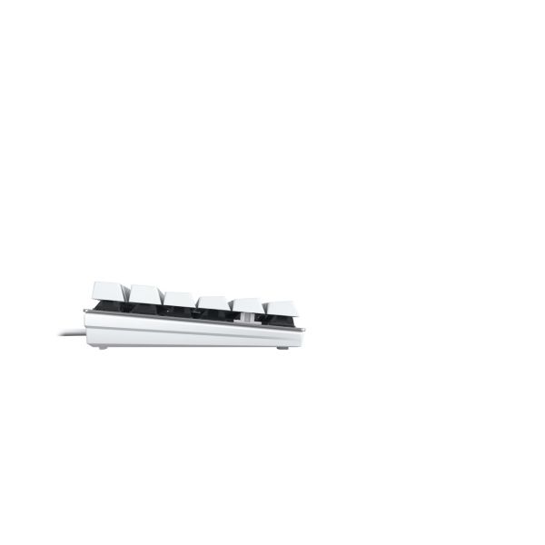 CHERRY KC 200 MX toetsenbord Universeel USB QWERTY Engels Zilver, Wit (G80-3950LIBUS-1)