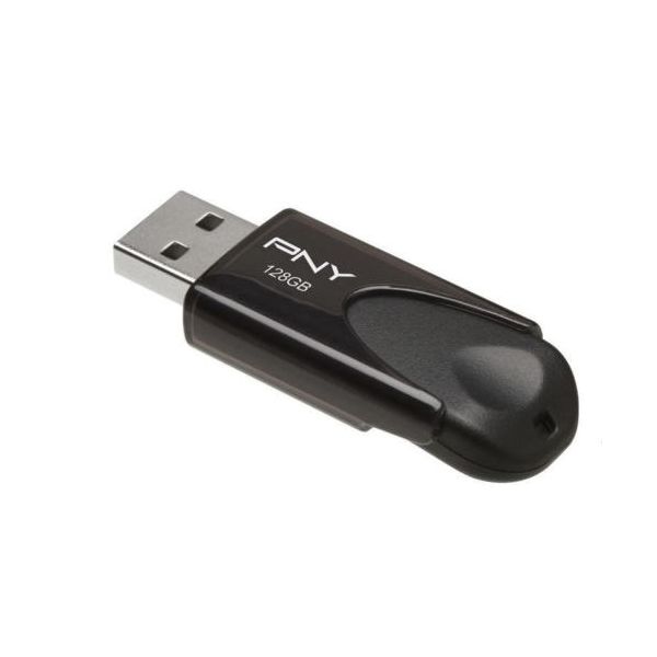 PNY Attaché 4 2.0 128GB USB flash drive USB Type-A Zwart (FD128ATT4-EF)