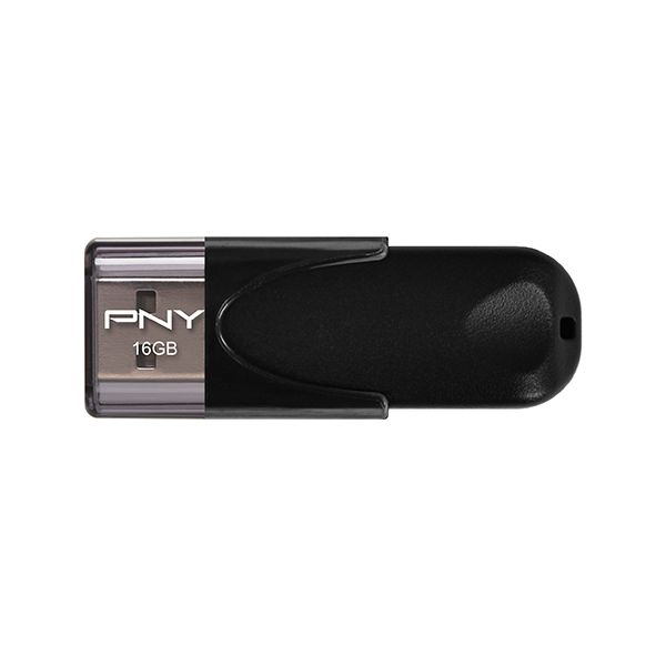 PNY Attaché 4 2.0 16GB USB flash drive USB Type-A Zwart (FD16GATT4-EF) PNY Attaché 4 2.0 16GB USB flash drive USB Type-A Zwart (FD16GATT4-EF)