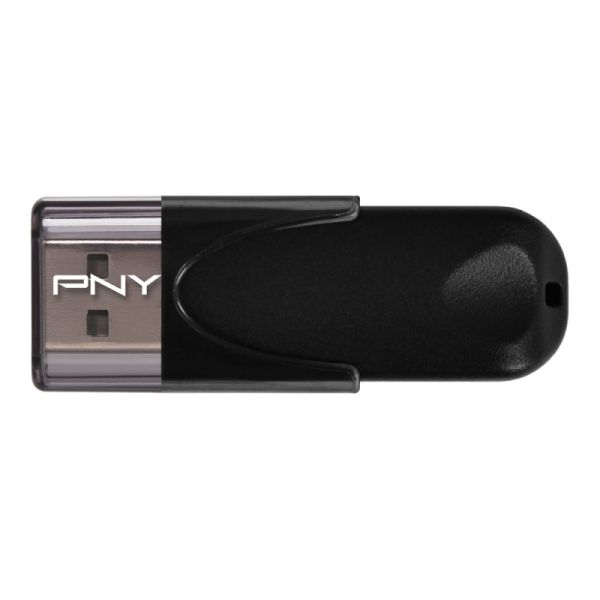 PNY Attaché 4 2.0 64GB USB flash drive USB Type-A Zwart (FD64GATT4-EF)